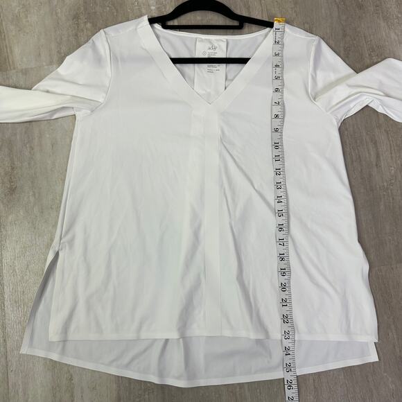 Aday Something Tailored Shirt White Size Small - Picture 6 of 7